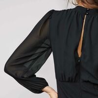 Sheer back dress - FINAL SALE - Thumbnail 4