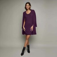 Rib Knit Tank Dress and Cardigan - FINAL SALE - Thumbnail 3