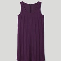 Rib Knit Tank Dress and Cardigan - FINAL SALE - Thumbnail 6