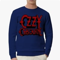 Unisex Ozzy Osbourne Red Logo & Back Graphic Crewneck Sweatshirt | God Bless Ozzy | S-3XL Multiple Colors | Heavy Metal Rock Merch - Thumbnail 5