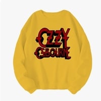 Unisex Ozzy Osbourne Red Logo & Back Graphic Crewneck Sweatshirt | God Bless Ozzy | S-3XL Multiple Colors | Heavy Metal Rock Merch - Thumbnail 8