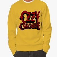 Unisex Ozzy Osbourne Red Logo & Back Graphic Crewneck Sweatshirt | God Bless Ozzy | S-3XL Multiple Colors | Heavy Metal Rock Merch - Thumbnail 10