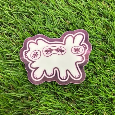 Mitosis bunny sticker