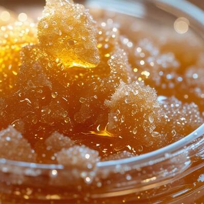 Golden honey bee facial scrub 16 ounces