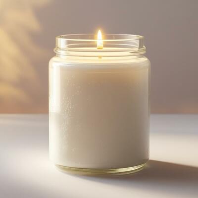 Omni lux ritual candle 