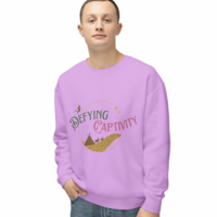 Defying Captivity 100% Cotton Lightweight Crewneck Sweatshirt - Thumbnail 5