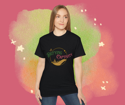 Defying Captivity 100% Cotton Campaign Logo Tee 