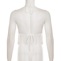 Sexy hot girl lace patchwork camisole - Thumbnail 5