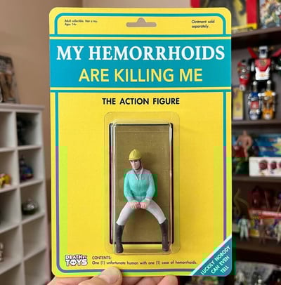 My Hemorrhoids Action Figure