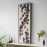 STEREOWOOD Orchid Multi-Layer Art, Stereoscopic 3D Decor,Mandala Laser Cut - Thumbnail 2