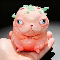 Art Creature by Katyushka Art "Cactus Cat"  - Thumbnail 1
