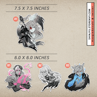 6.0"-7.5" Assorted Die-Cut Sticker - Thumbnail 1