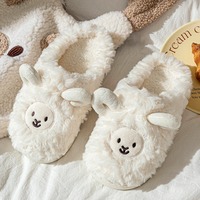 Fluffy Sheep Slippers - Thumbnail 1