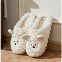 Fluffy Sheep Slippers - Thumbnail 5