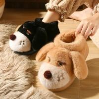 Puppy Dog Plush Shoes Booties - Thumbnail 2