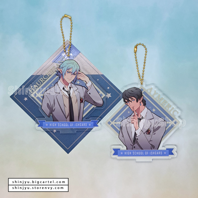 [2in1] ishgard high acrylic charm & standee
