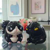 Art Creature by Katyushka Art "BW Cat"  - Thumbnail 7