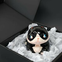 Art Creature by Katyushka Art "BW Cat"  - Thumbnail 6