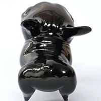 Art Creature by Katyushka Art "Friendchie Black Dog"  - Thumbnail 4