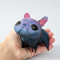 Art Creature by Katyushka Art "Cosmic Dog"  - Thumbnail 1