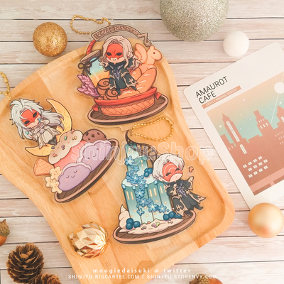 [2in1] amaurot cafe (vol.1) acrylic charm & standee