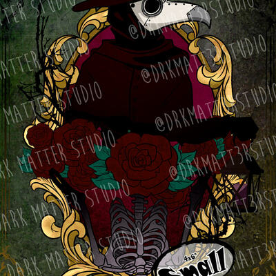 6 feet back or 6 feet under | original art prints