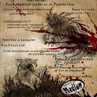 Cryptid Studies: Chupacabra | Original Art Prints - Thumbnail 1