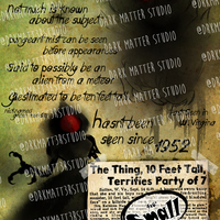 Cryptid Studies: Flatwoods Monster | Original Art Prints - Thumbnail 2