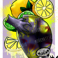 ACF 🍋 Lemon-Lime 🍋‍🟩 | Original Art Prints - Thumbnail 1
