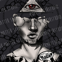 Cybernetic Rave | Original Art Prints - Thumbnail 1