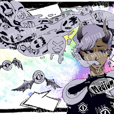 Demon boi | original art prints