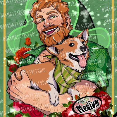 Dream daddy: brian harding | fan inspired art prints