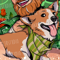 Dream Daddy: Brian Harding | Fan Inspired Art Prints - Thumbnail 3