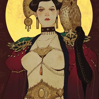 Limited archival art print: numbered and signed (10 only) "nocte"