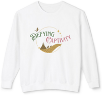 Defying Captivity 100% Cotton Lightweight Crewneck Sweatshirt - Thumbnail 7