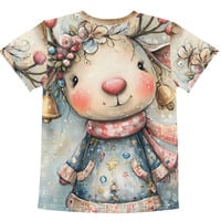 Wish Deer Kids crew neck t-shirt - Thumbnail 1