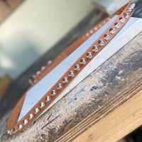 1-row Standard British stud belt - Thumbnail 6