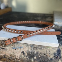 1-row Standard British stud belt - Thumbnail 7
