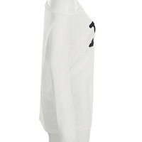 Color-blocked print, relaxed and casual off-shoulder long-sleeved cover-up - Thumbnail 5