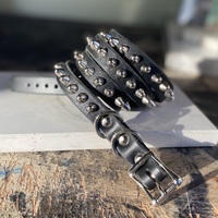 1-row Short British stud belt - Thumbnail 2