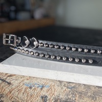 1-row Short British stud belt - Thumbnail 6