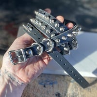 1-row Short British stud belt - Thumbnail 7