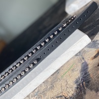 1-row Short British stud belt - Thumbnail 8