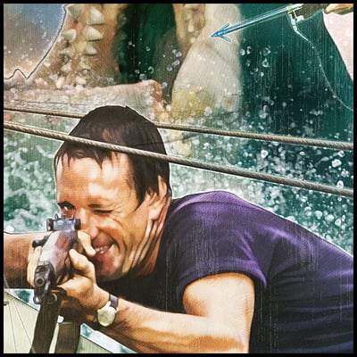 Jaws artist print
