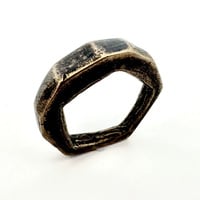 Cast Bronze Pent in Hex Ring Group 1 (5 options) - Thumbnail 2