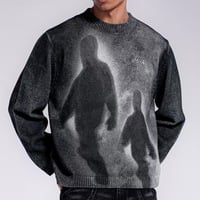 CLOUD DYES OVERSIZED SWEATER - Thumbnail 2
