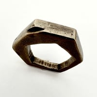 Cast Bronze Pent in Hex Ring 3 - Thumbnail 5