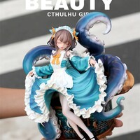 Bishoujo ArTToy by Weartdoing "Sleeping Beauty-Cthulhu Girl-Phantom Blue" - Thumbnail 1