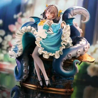 Bishoujo arttoy by weartdoing "sleeping beauty-cthulhu girl-phantom blue" - Thumbnail 2