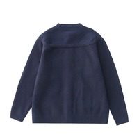 Cute Duck Navy Color Cardigan - Thumbnail 3